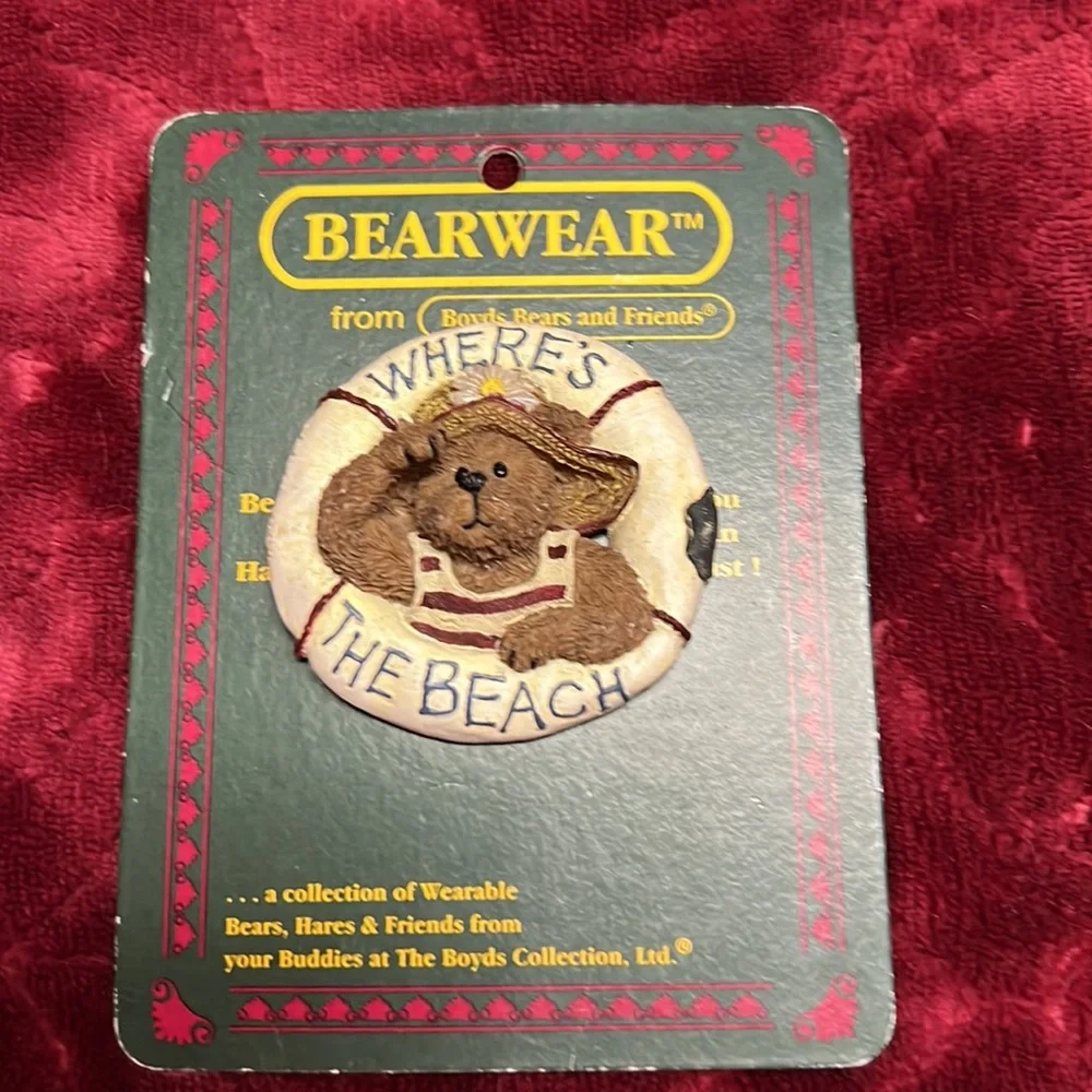 Bear Pins, Set of Four